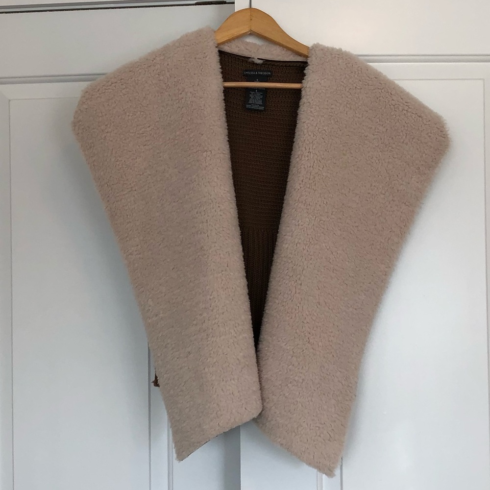 Faux fur vest